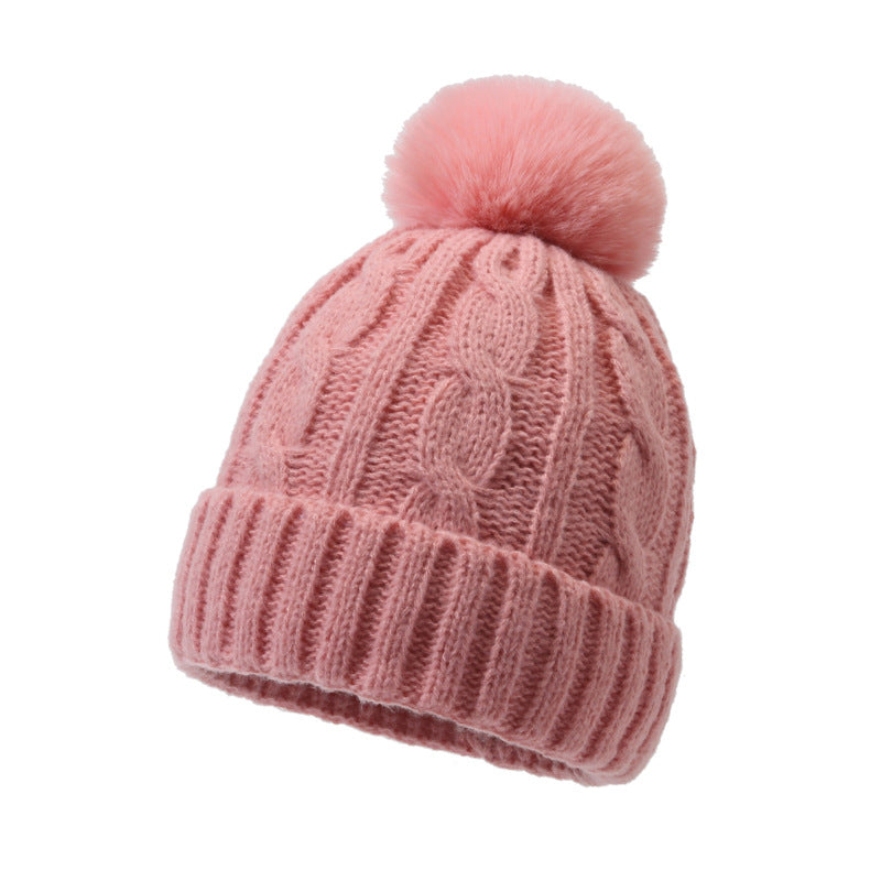 Wholesale 2023 Winter Velvet Thickened Warm Hat Cotton Woolen Hat